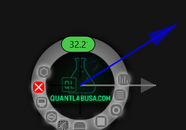 QuantLab Dark Pool Decoder - Institutional liquidity geometry overlay